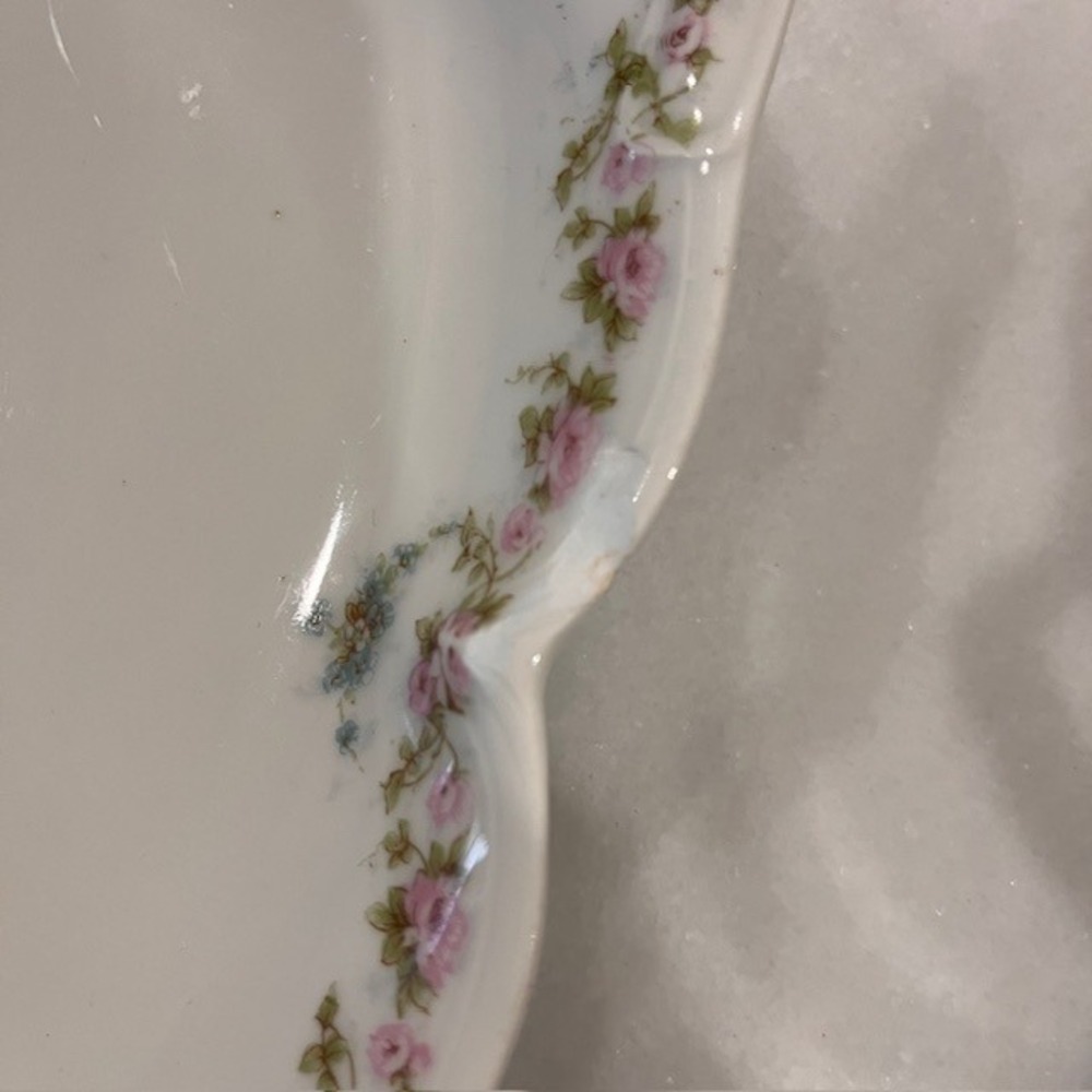 Theodore Haviland Serving Dish Set Floral Gold Trim Elegant China - Picture 6 of 10